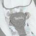 Гойдалки El Camino TEDDY ME 1075 (gray linen drops)